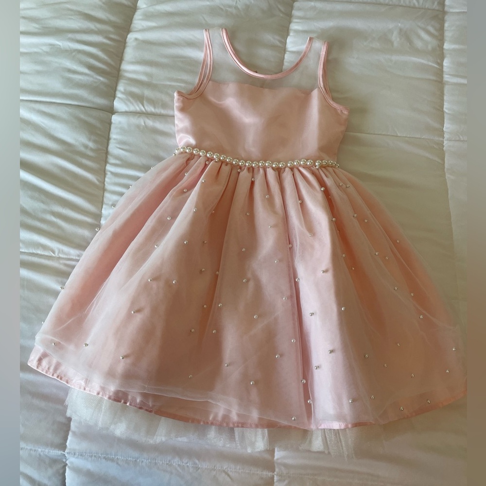 Elegant Pink Kids Dress
